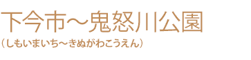 下今市~鬼怒川公園