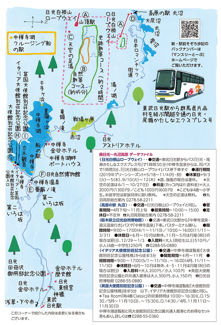 奥日光~丸沼高原MAP