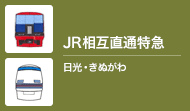 JR相互直通特急（日光・きぬがわ）