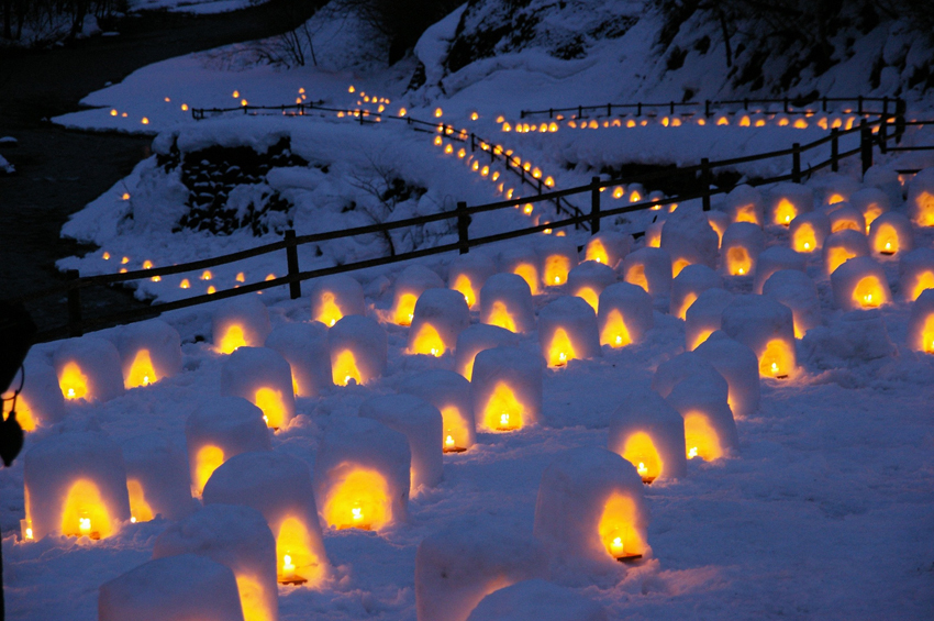 湯西川溫泉雪屋祭