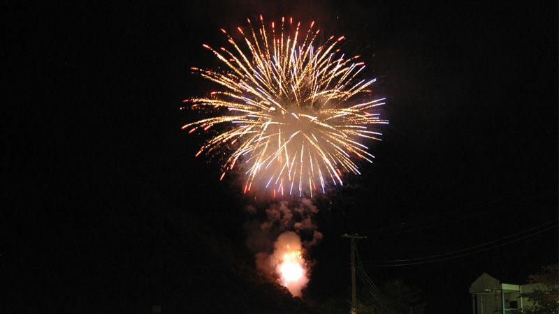 Kinugawa Onsen Fireworks